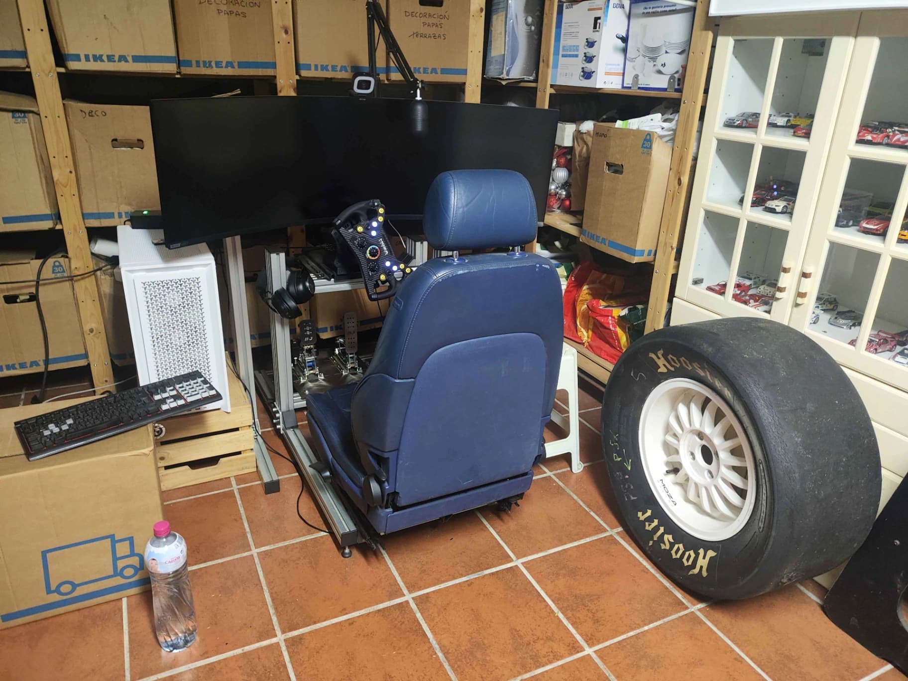 Vicente Aparicio's setup